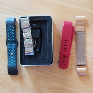 Lot of 4 fitbit charge 2 bands